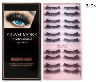 glam more false eyelashes Z-36(Pack of 20)