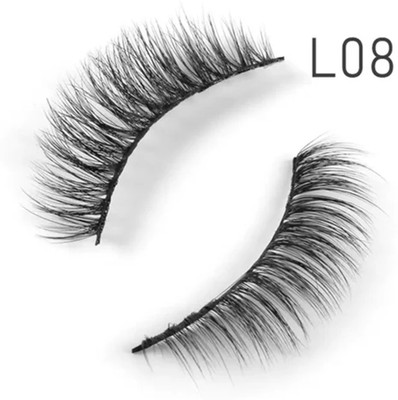 Cosluxe X IMAGIC PROfessional Synthetic Fibers False Eyelashes,Natural & soft 06(Pack of 1)