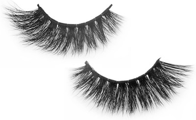 Aylily 3D Natural Style False Magnetic Eyelashes,(Pack of 1)