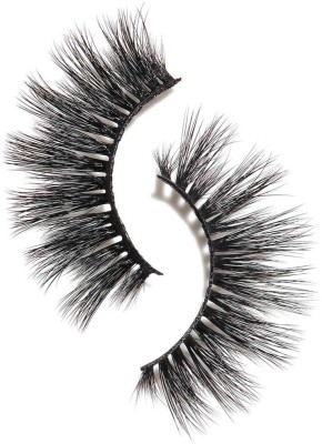 LILLYAMOR Women & Girls For Light Weight Eye Lashes Waterproof Long Stay(Pack of 1)