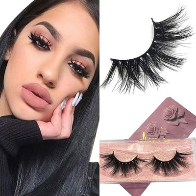 Aylily Black 3D Eyelashes | Long Thick Natural | Handmade False Eyelashes(Pack of 1)