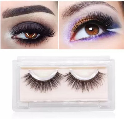 Aylily Handmade Natural 3D Thick Long False Eyelashes(Pack of 1)
