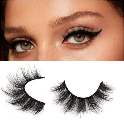 USBK Reusable Natural Dual Magnetic False Eyelashes(Pack of 1)