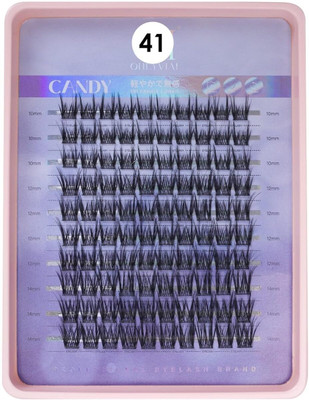COSLUXE PROFESSIONAL Lash Clusters Eyelash Extensions 200 PCS C Eyelashes Clusters- No-41- 10-12-14mm(Pack of 1)