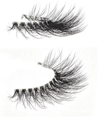 LILLYAMOR 4D FALSE EYE LASHES SET OF 1 PAIR(Pack of 1)