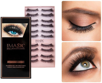 IMagic professional false eyelashes(Pack of 10)