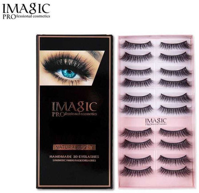IMagic Handmade 3D Eyelashes L03(Pack of 10)