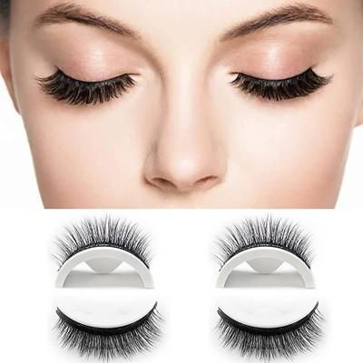 BLUEMERMAID NATURAL LONGLASTING VOLUME & THICK 3D EYELASHES FOR EYES(Pack of 1)