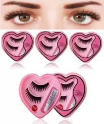 D-Top False Eyelash with Glue (Pack of 5)(Pack of 5)