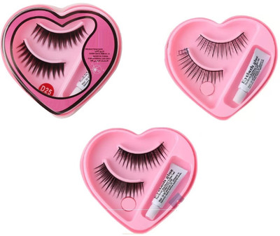 GFSU - GO FOR SOMETHING UNIQUE 3D Handmade Eyelashes for Girl, Eyelashes for Women(Pack of 3)