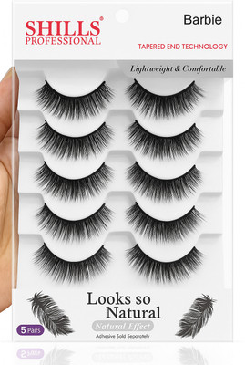 KARSHU LIFESTYLE 5 Pairs False Eyelashes Set Natural 3d Fake Eyelash Natural Eyelashes(Pack of 1)