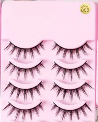 Digital Shoppy 5 pair Makeup Artificial False Eyelashes (Style 9)(Pack of 1)