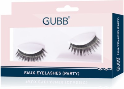 GUBB Party False Eyelashes With Glue Adhesive Fake Eyelashes Glue Kit(Pack of 1)