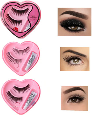 THTC Different Style False Eyelashes(Pack of 3)