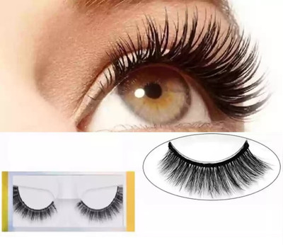 Amaryllis Perfect False-Fake Eyelashes With Glue(Pack of 1)
