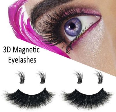 NADJA 3D Eyelashes | False Eyelashes | Reusable False Lashes(Pack of 1)