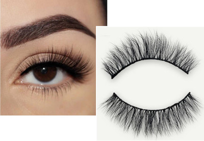 USBK Eyelashes False Lashes Natural Look Eye Lashes(Pack of 1)