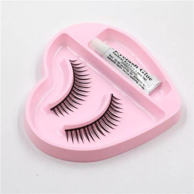 FELICECHIARA False Eyelashes 3D Natural Layered Effect,Comfortable and Soft,Handmade Lashes(Pack of 1)