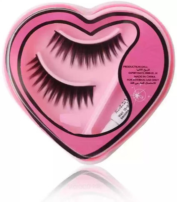 AFARAXIA False Eyelashes 3d Natural Fluffy for Women(Pack of 1)