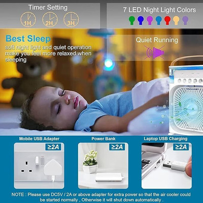 Sahaj Enterprise mini Portable Air Conditioner Fan Step-Type Button Regulator