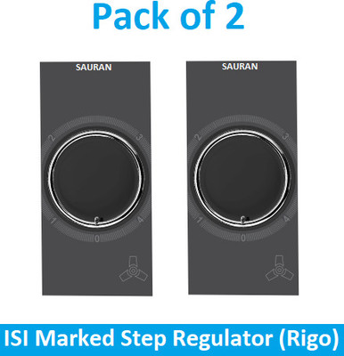 Sauran Pack of 2 Regulator 4Step (Rigo) Modular (EAP76.1) Step-Type Button Regulator