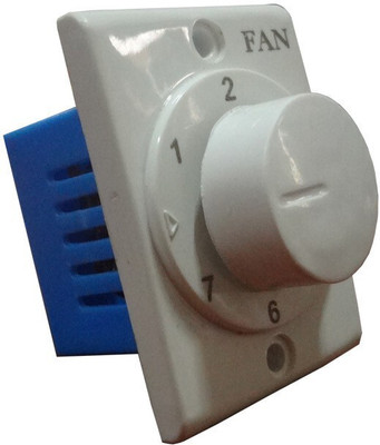 HI-PLASST SOCKET 7 STEP -1PC FAN REGULATOR Step-Type Button Regulator