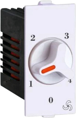 kelash Star Knob 1 Module Fan Regulator 2 pcs Step-Type Button Regulator