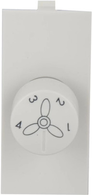 ANCHOR RIDER(47513) FAN REGULATOR TINY (Pack of 1) Step-Type Button Regulator