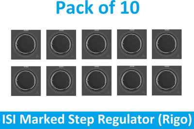 Sauran Pack of 10 Regulator 5Step (Rigo) Modular (EAP77.3) Step-Type Button Regulator