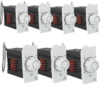 HI-PLASST (7 pc) Switch Silverline Modular 4-step Step-Type Button Regulator
