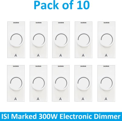 Sauran Pack of 10 Modular Regulator 300W Electronic Dimmer (EAP47.3) Conventional Box Regulator