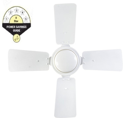 USHA SWIFT 600 mm 4 Blade Ceiling Fan(Ultra High Speed | WHITE | Pack of 1)