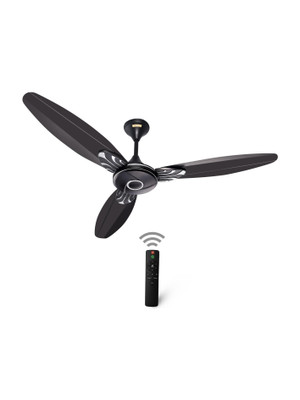 Stardom RACER SMOKE BROWN 1200 MM BLDC with 5 Year Warranty BLDC Motor with Remote 1200 mm Ceiling Fan(5 Star | SMOKE BROWN | Pack of 1)