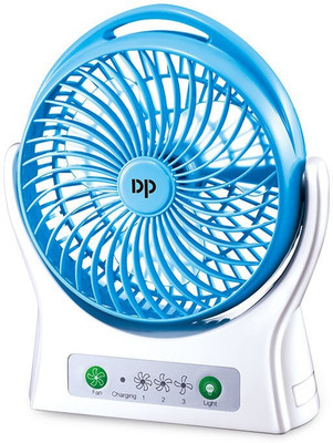 Dp 7605 (RECHARGEABLE PORTABLE USB FAN) 7605 (RECHARGEABLE PORTABLE USB FAN) USB Fan(Blue)