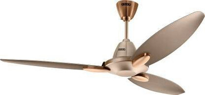 USHA Bloom Daffodil GoodBye Dust 1250 mm 380 Blade Ceiling Fan (Sparkle Golden, Brown, Pack of 1) with 2 Year Warranty 1250 mm Ceiling Fan(SPARKEL GOLDEN BROWN | Pack of 1)