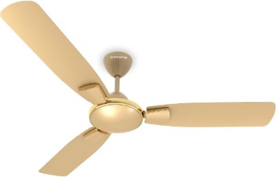 Crompton HIGHSPEED TORO ANTIDUST 1200 mm (48 inch) Ceiling Fan (BIRKEN EFFECT) 1 Star 1 Star 1200 mm 3 Blade Ceiling Fan(BIRKEN GOLD | Pack of 1)