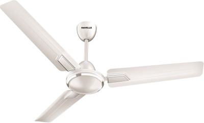 HAVELLS ANDRIA ES|Energy Efficient|Dust resistant|Low Noise| Premium Design| 50W with 2 Year Warranty Energy Saving 1200 mm Wall Fan(2 Star | Pearl White | Pack of 1)