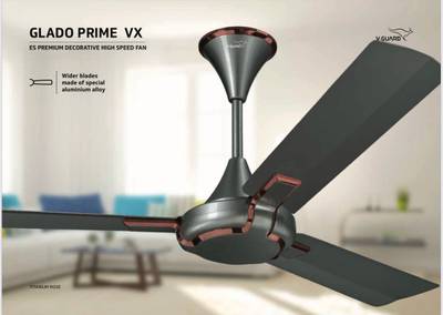 V-Guard Glado Prime VX 1 Star 1200 mm Anti Dust 3 Blade Ceiling Fan
