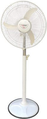 DIGISMART High Speed Mark-2 Bullet Farata Fan 400 Mm 3 Blade Pedestal Fan  (Energy Saving | Ivory | Pack Of 1) For Rs. 1399 @ 57 %