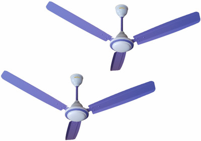 ACTIVA SUPER FAN with 2 Year Warranty 1200 mm Ceiling Fan(PURPLE COLOR | Pack of 2)