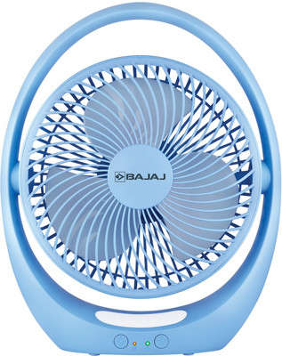 BAJAJ Pygmy Go with 1 Year Warranty 178 mm Table Fan(Cerulean Blue | Pack of 1)
