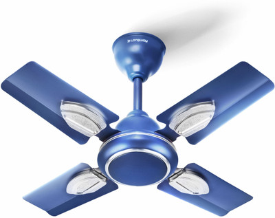 Longway Kiger with 2 Year Warranty Ultra High Speed 600 mm Ceiling Fan(3 Star | Silver Blue | Pack of 1)