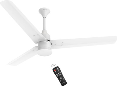 Polycab Silencio Mini with 3 Year Warranty Remote Controlled 1200 mm Ceiling Fan(MATT SATIN WHITE | Pack of 1)