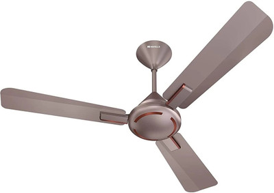 HAVELLS Ambrose ES|Energy Efficient| Low Noise|Premium Finish|High Air Delivery|52W with 2 Year Warranty Energy Saving 1200 mm Ceiling Fan(1 Star | Cola Espresso Brown | Pack of 1)