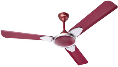 Candes Eco Zest 1200 mm BLDC Motor 3 Blade Ceiling Fan (Maroon, Pack of 1)