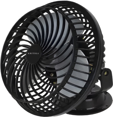 KRITIKA Portable High Speed 9 INCH BLADE with 12 Months Warranty Ultra High Speed 225 mm Wall Fan(Black | Pack of 1)