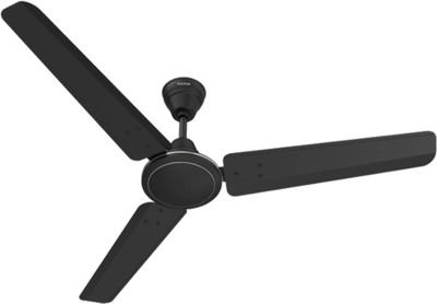 Polycab Nippy with 2 Year Warranty Ultra High Speed 1200 mm Ceiling Fan(1 Star | Matt Black | Pack of 1)