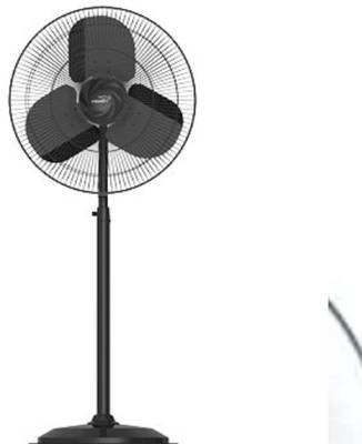 V-Guard Finesta STD Neo II (B) 400 mm 3 Blade Pedestal Fan