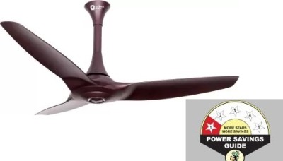 Orient Electric Aeroquiet Premium PACK OF 1 1200 mm 3 Blade Ceiling Fan(BLDC Motor | Roasted Coffee | Pack of 1)