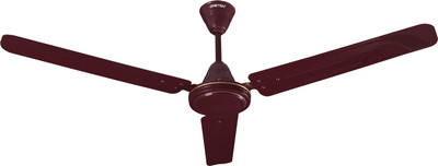 ONE TEN Udan Ceiling Fan Energy Efficient Fan HighSpeed 400RPM with 24 Months Warranty Energy Saving 1200 mm Ceiling Fan(Brown | Pack of 1)